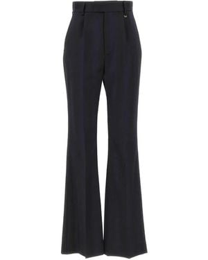 Vivienne Westwood Pantalon En Laine À Fines Rayures Ray - Blue