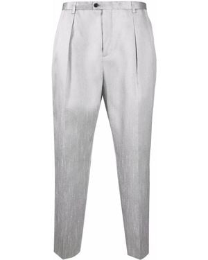 Saint Laurent Tailored-Cut Trousers - Grey