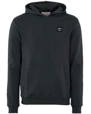 In Gold We Trust The Expension Logo-Patch Hoodie - Black