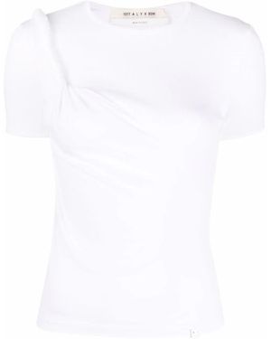 1017 ALYX 9SM Asymmetric Twist T-Shirt - White