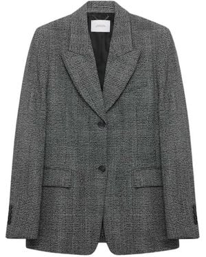 Dorothee Schumacher Blazer À Carreaux - Grey