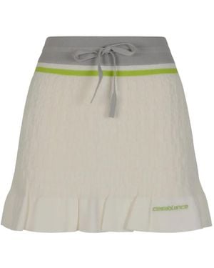 CASABLANCA "Tennis" Mini Skirt - White