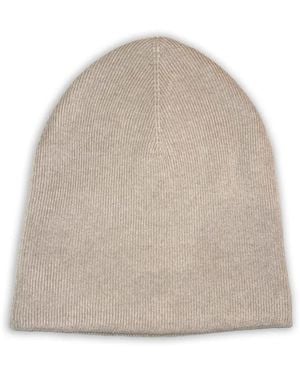 Aztech Mountain Gerippte Duane Street Beanie - Natur