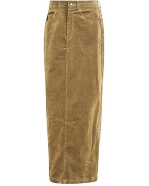 adidas Originals Adidas Midi Skirt - Natural