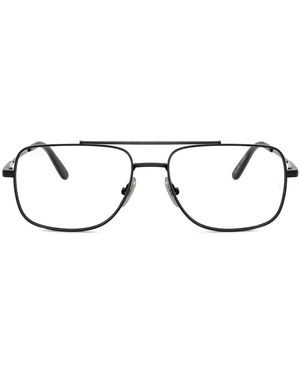 Ray-Ban William Rectangle-Frame Glasses - Black