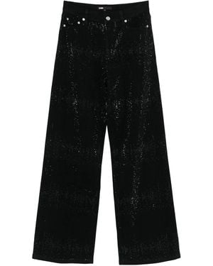 Maje Verzierte Jeans - Schwarz
