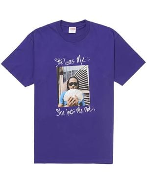 Supreme Max B Graphic T-Shirt - Purple