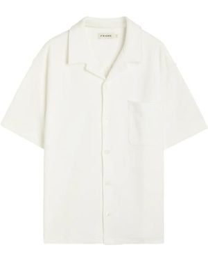 FRAME Pocket Button Shirt - White