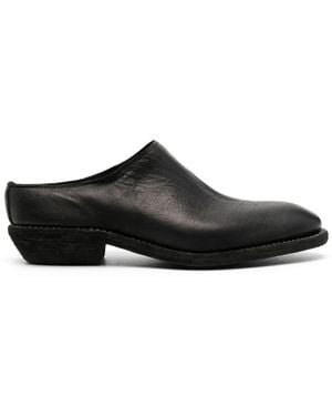 Guidi Klassische Mules - Schwarz