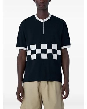Visvim T-Shirt A Quadri - Blu