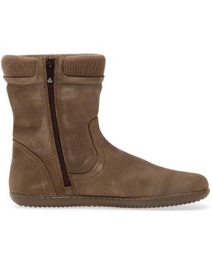 Groundies Iceland Ribbed-Knit Boots - Brown