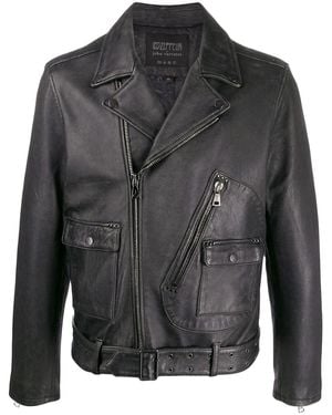 John Varvatos X Led Zeppelin Biker Jacket - Black