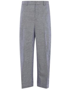 Ralph Lauren "Larabeth" Cropped Flat Dront - Grey