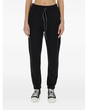 Vivienne Westwood Spray-Print Orb Track Trousers - Black