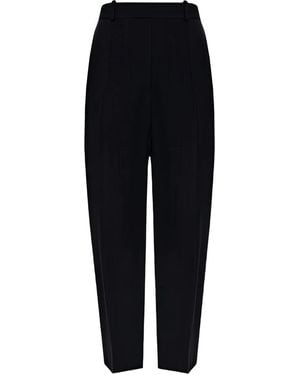 TOTEME High-Waisted Tapered Pants - Black