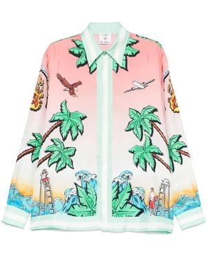 CASABLANCA Classic Long Sleeve Shirt - Multicolour