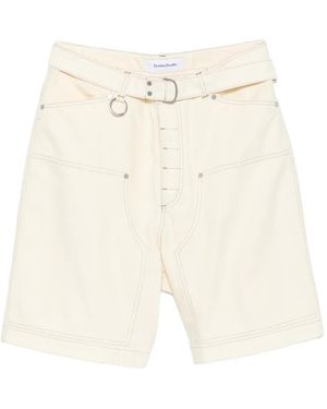 Etudes Studio Carpenter Belted Shorts - Natural