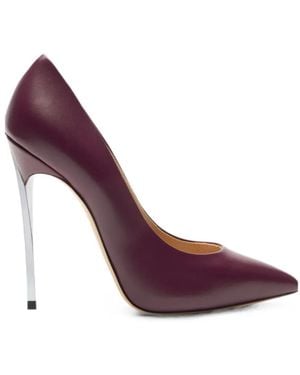 Casadei Blade Minorca Court Shoes - Purple