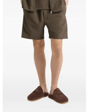Givenchy Bermudas Con Motivo Paris En Jacquard - Neutro