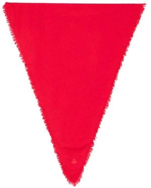 Isabel Marant Fular Penina deshilachado - Rojo