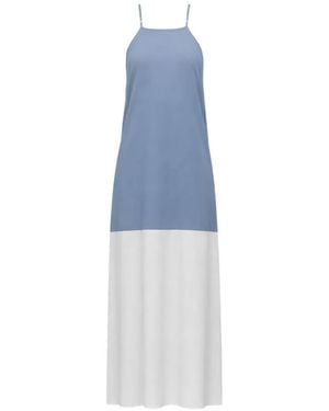 Osklen Superlight T-Shirtkleid - Blau