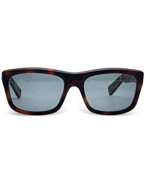 Chrome Hearts Mydixadryll Rectangle Sunglasses - Black