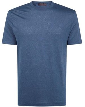 FILIPPO DE LAURENTIIS Crew-Neck T-Shirt - Blue