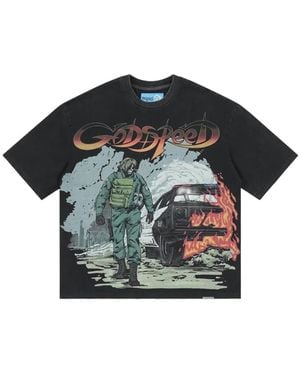 Godspeed Khaos Graphic-Print T-Shirt - Black