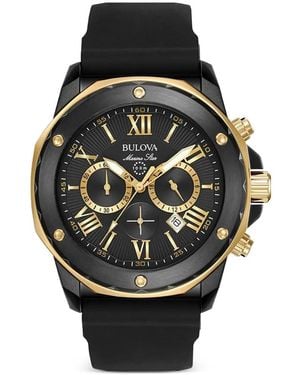 Bulova Marine Star 40Mm Watch - Black