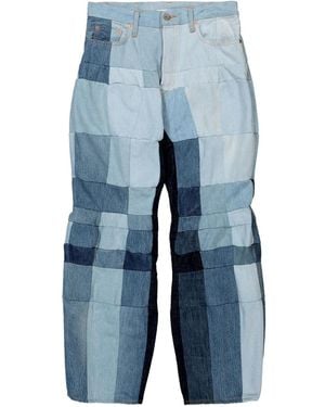 Doublet Jeans Low Polygon - Blu