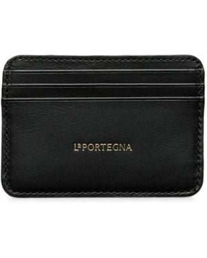 La Portegna Humphrey Cardholder - Black