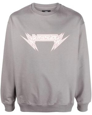 Rassvet (PACCBET) Logo-Print Detail Sweatshirt - Grey
