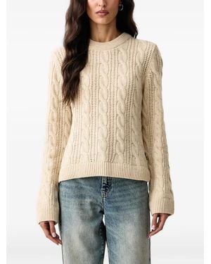 Barbour Joan Cable-Knit Sweater - Natural
