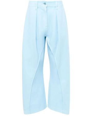 JW Anderson Pantalon À Empiècements - Bleu