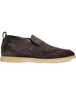 Henderson Suede Slip-On Boots - Brown