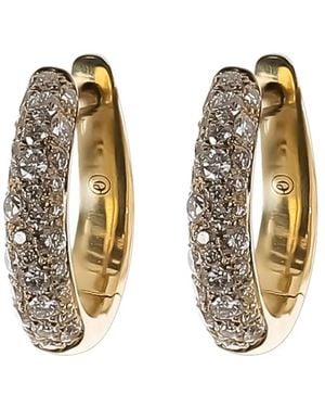 Octavia Elizabeth Boucles D'Oreilles Cobblestone En 18Ct À Diamants - Natural