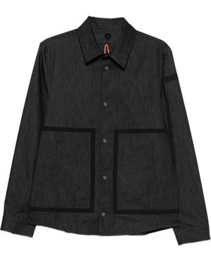 Rrd Marina Patch-Pocket Shirt - Black
