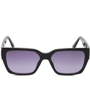 GUESS EYEWEAR Lunettes De Soleil À Monture Carrée - Violet