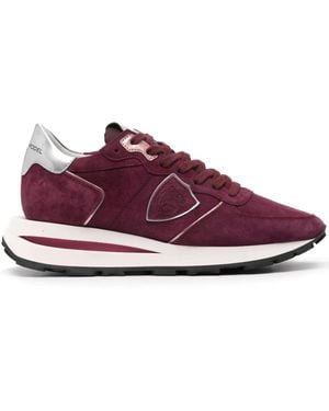 Philippe Model Tropez Haute スニーカー - パープル