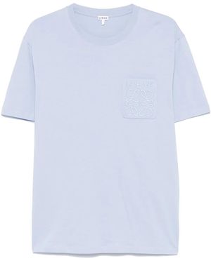 Loewe T-Shirt À Motif A - Blanc