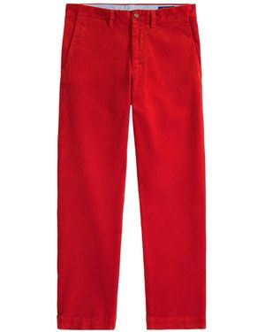 Polo Ralph Lauren Pantalon En Velours Côtelé - Red