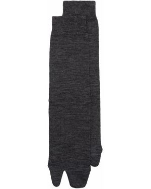 Maison Margiela Tabi Kniestrümpfe - Schwarz