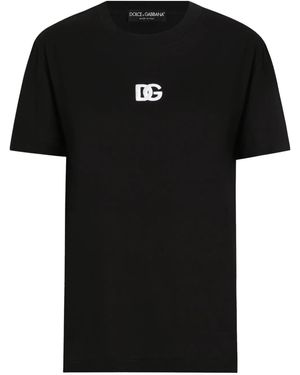 Dolce & Gabbana Dgロゴ Tシャツ - ブラック