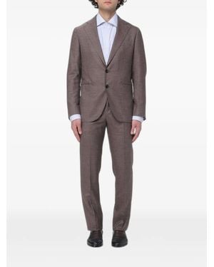 Luigi Borrelli Napoli Single-Breasted Suit - Grey