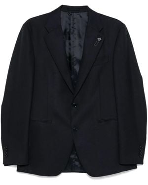 Lardini Wool Blazer - Black