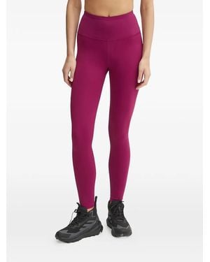 Helly Hansen Logo-Print Leggings - Pink