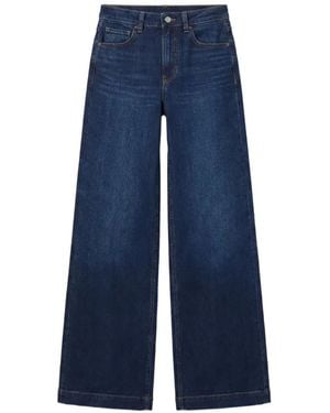Reformation Vaqueros Anchos Bex - Azul