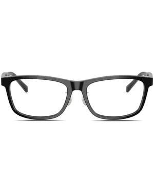 Prada Brille Mit Eckigem Gestell - Braun