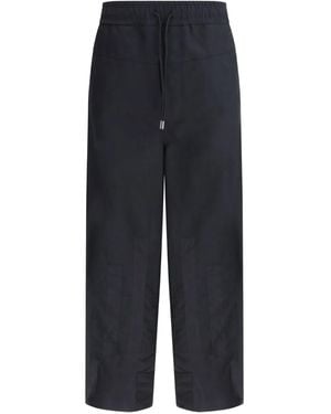 NAMACHEKO Parachute-Hose mit Reißverschlussdetail - Blau