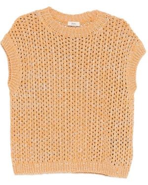 Herno Open Knit Jacket - Natural